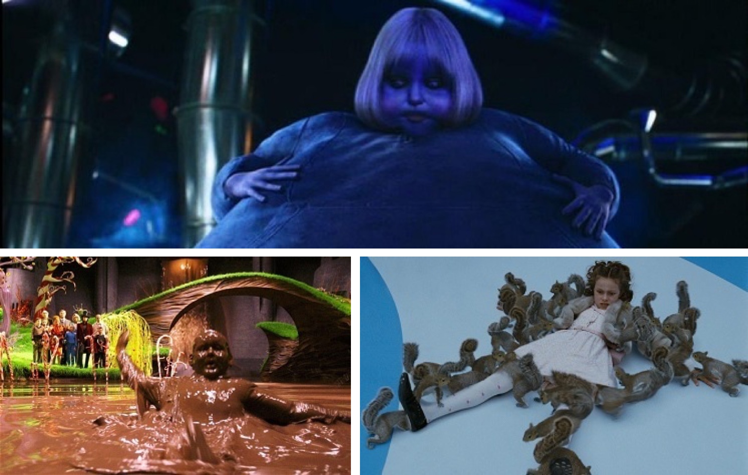From Tim Burton's version of Charlie and the Chocolate Factory